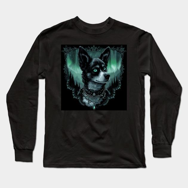 Victorian Kelpie Long Sleeve T-Shirt by Enchanted Reverie